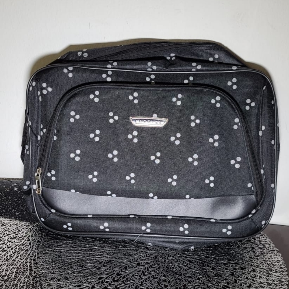 Color Black Mini Travel Office Bag Fashion